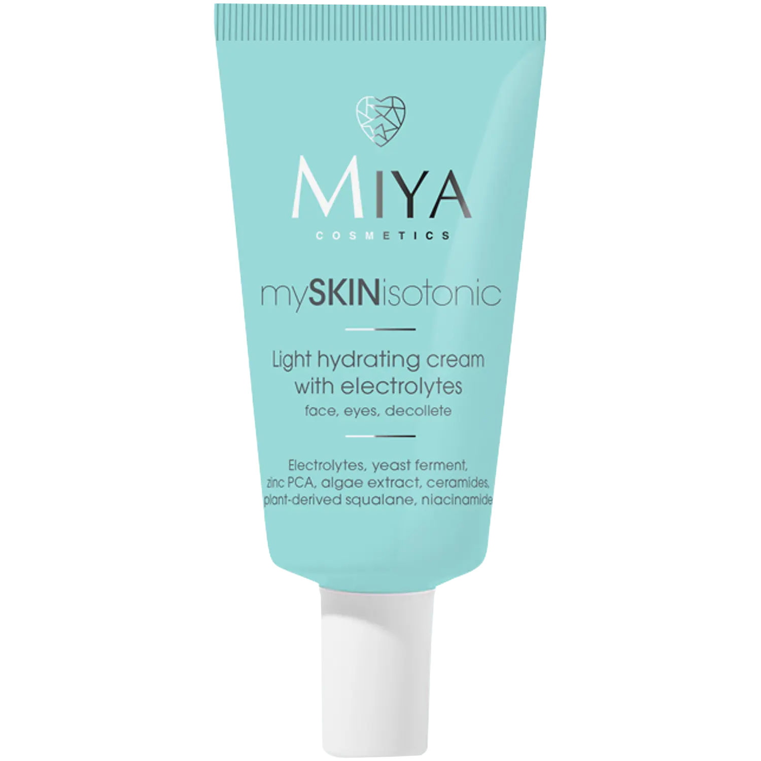 Легкий увлажняющий крем с электролитами для лица Miya Cosmetics Myskinisotonic, 40 мл
Легкий увлажняющий крем с электролитами для лица Miya Cosmetics Myskinisotonic, 40 мл