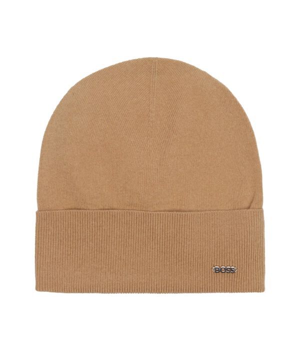 Шапка шерстяная Boss Lari с добавлением кашемира, бежевый
Шапка шерстяная Boss Lari с добавлением кашемира, бежевый