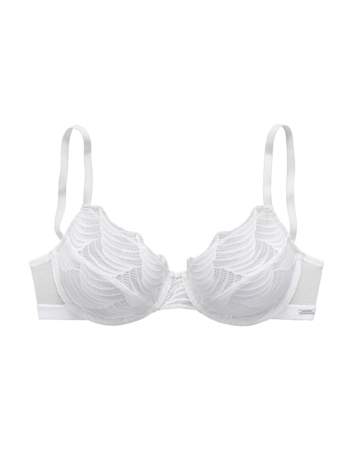 Бюстгальтер на косточках LASCANA, белый
Бюстгальтер на косточках LASCANA, белый