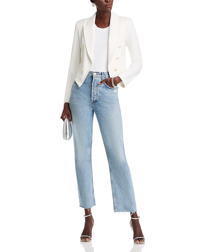 Укороченный блейзер Wayne L'AGENCE, слоновая кость/кремовый
Укороченный блейзер Wayne L'AGENCE, слоновая кость/кремовый