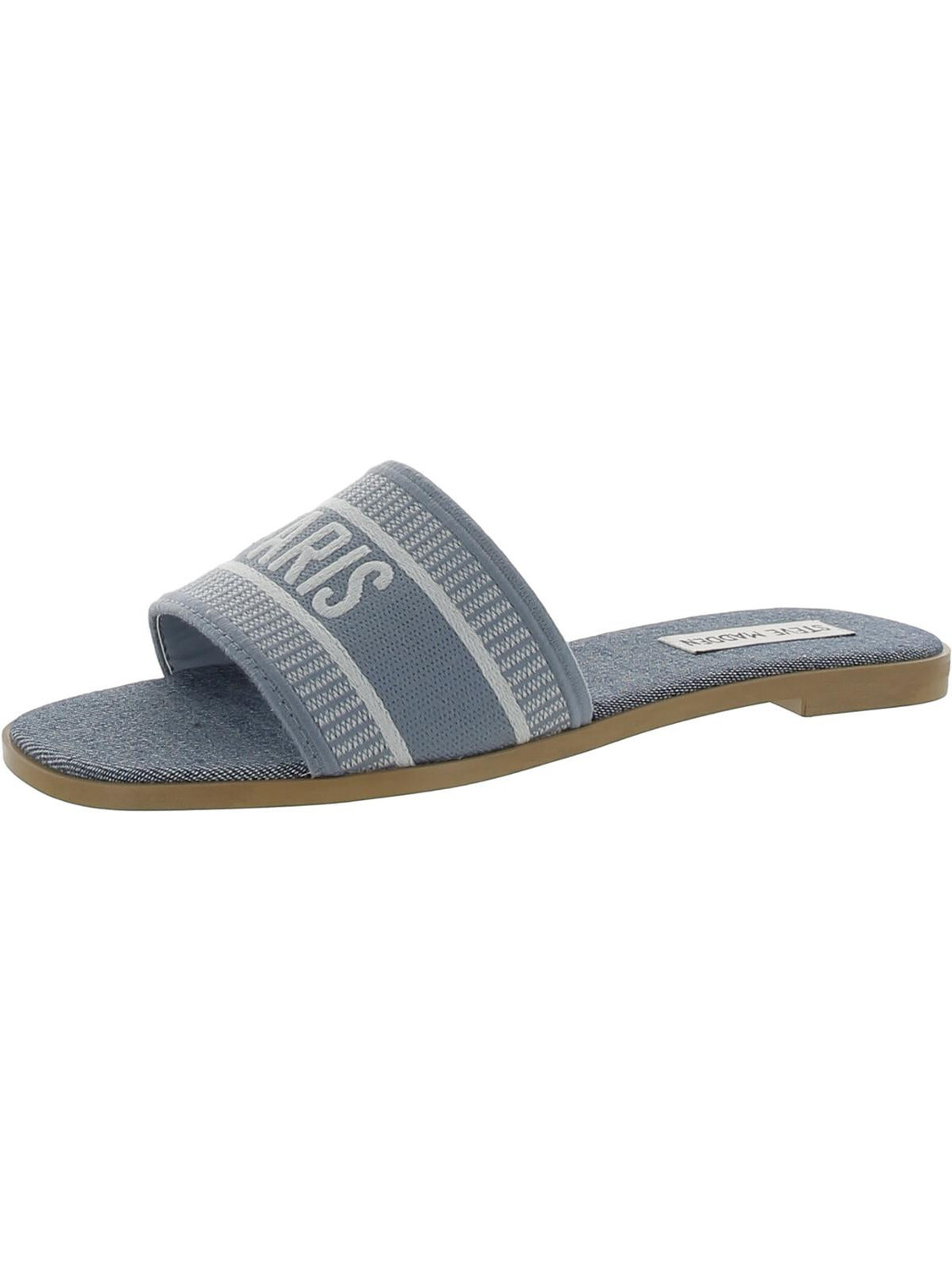 Женские шлепанцы на плоской подошве Knox с квадратным носком Steve Madden, цвет Denim Multi
Женские шлепанцы на плоской подошве Knox с квадратным носком Steve Madden, цвет Denim Multi