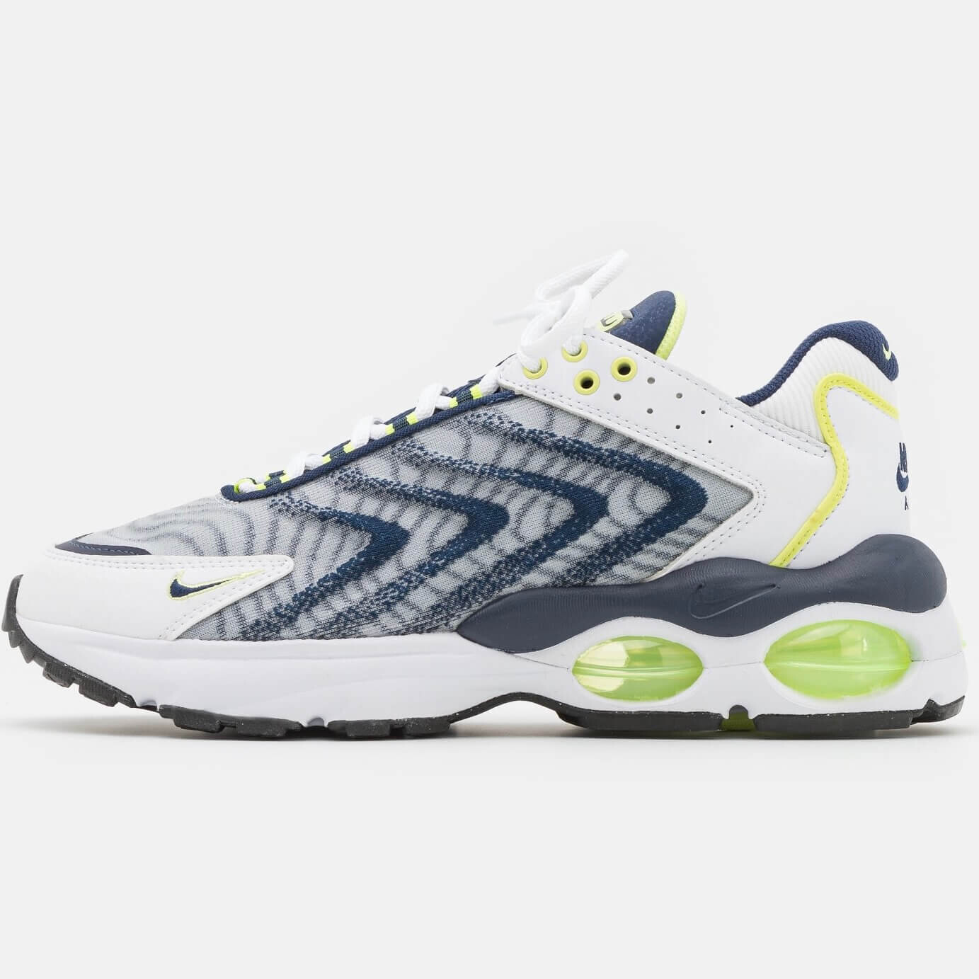 Кроссовки Nike Air Max TW, белый/темно-синий/светло-желтый
Кроссовки Nike Air Max TW, белый/темно-синий/светло-желтый