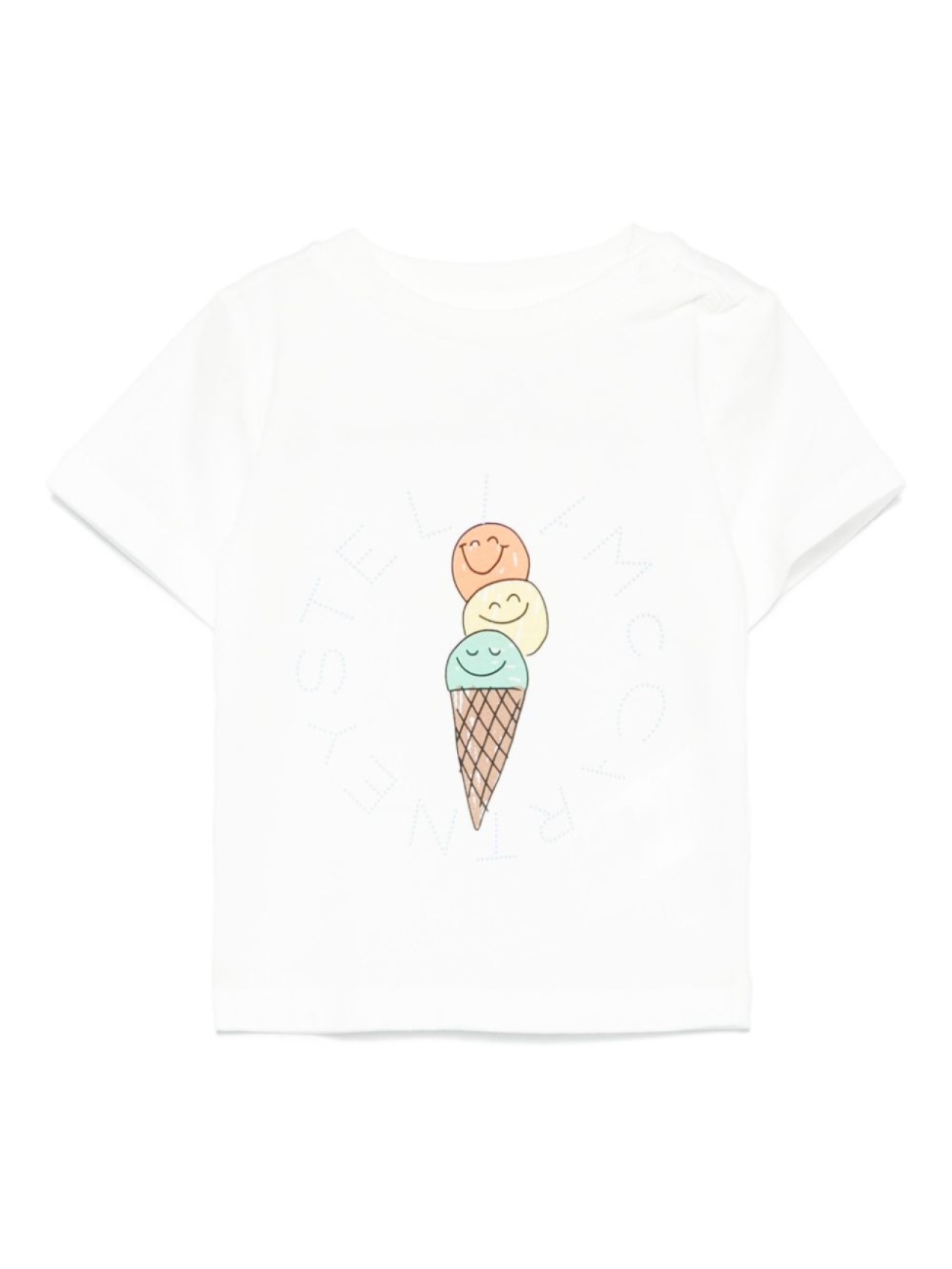 Stella McCartney Kids футболка с принтом, белый
Stella McCartney Kids футболка с принтом, белый