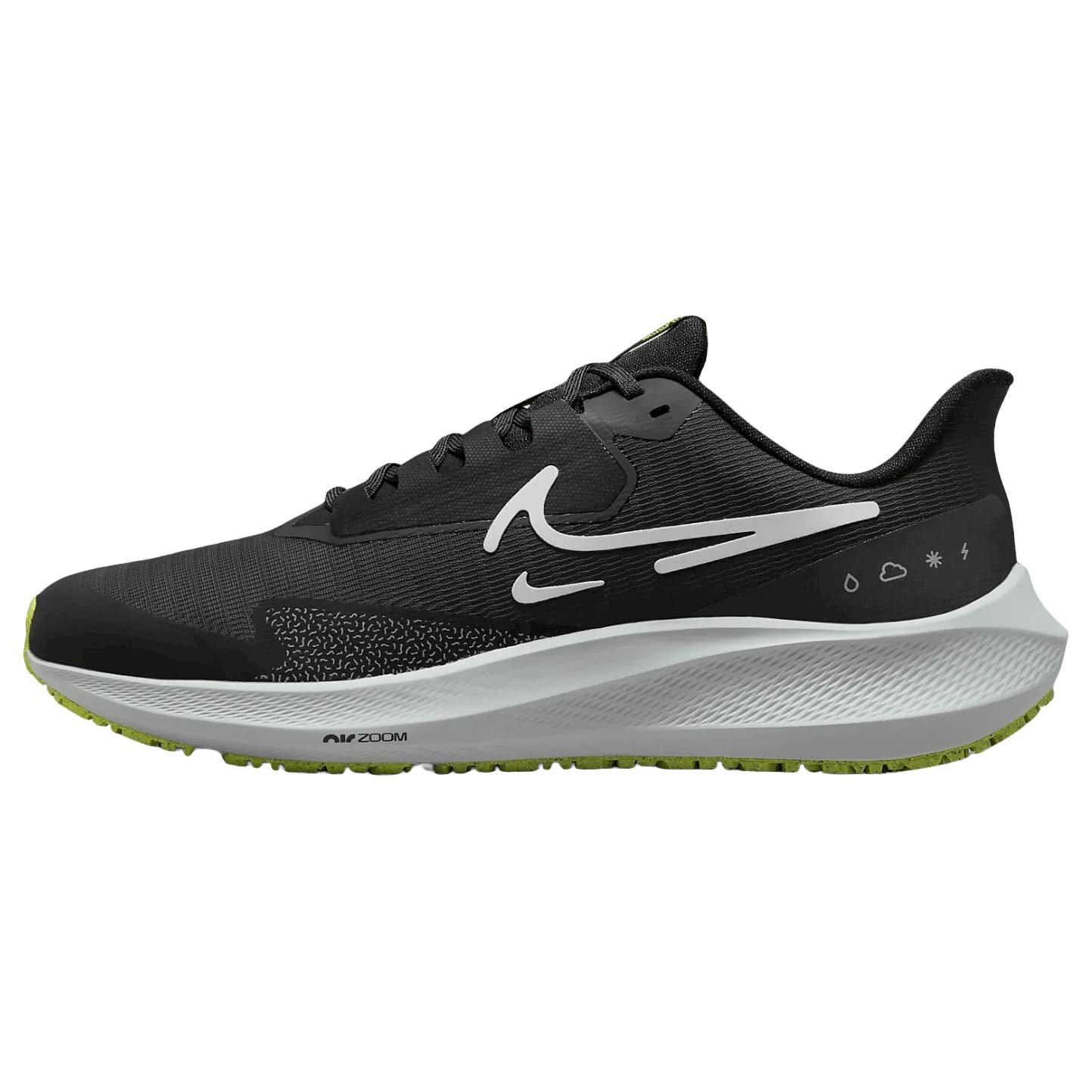 Кроссовки Air Jordan Nike Air Zoom Pegasus 39 Shield, черный/белый
Кроссовки Air Jordan Nike Air Zoom Pegasus 39 Shield, черный/белый