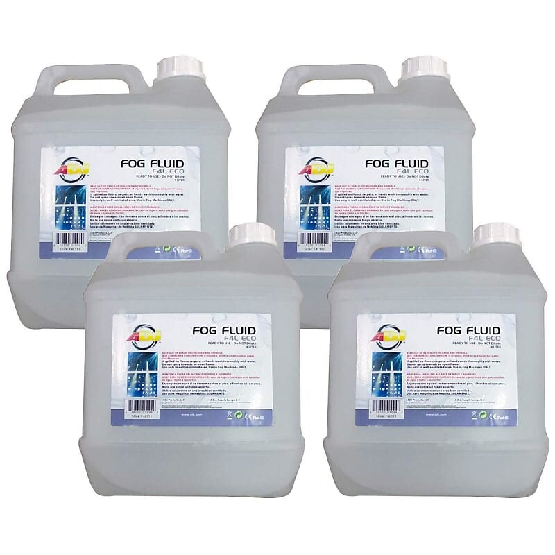 American DJ F4L ECO High Quality Fog Juice 4 литровые бутылки 4 упаковки American DJ F4L ECO High Quality Fog Juice 4 Liter Bottles 4 Pack
American DJ F4L ECO High Quality Fog Juice 4 литровые бутылки 4 упаковки American DJ F4L ECO High Quality Fog Juice 4 Liter Bottles 4 Pack