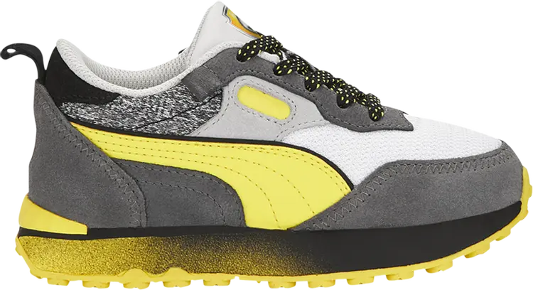 Кроссовки Puma Paw Patrol x Rider FV Little Kid Rubble, серый 
Кроссовки Puma Paw Patrol x Rider FV Little Kid Rubble, серый