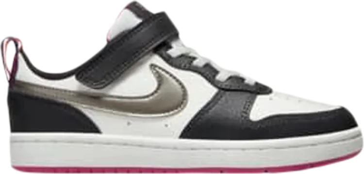Кроссовки Nike Court Borough Low 2 SE PS 'White Pink Prime Metallic Pewter', белый
Кроссовки Nike Court Borough Low 2 SE PS 'White Pink Prime Metallic Pewter', белый