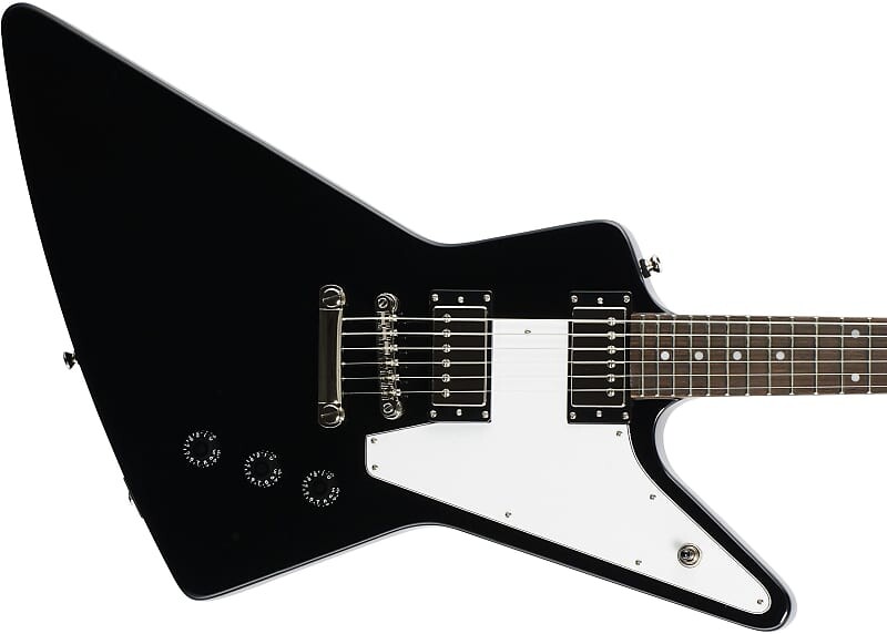 Электрогитара Epiphone Explorer черного дерева Explorer Electric Guitar Ebony 
Электрогитара Epiphone Explorer черного дерева Explorer Electric Guitar Ebony
