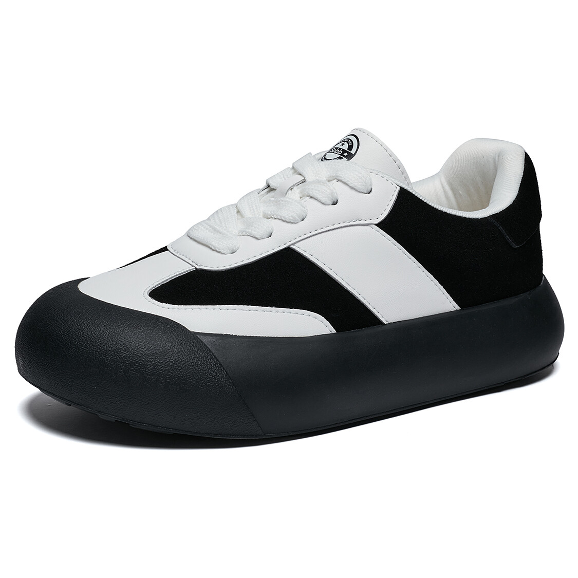 Кеды, обувь для скейтборда унисекс с низким верхом Sobb, черный/белый 
Кеды, обувь для скейтборда унисекс с низким верхом Sobb, черный/белый