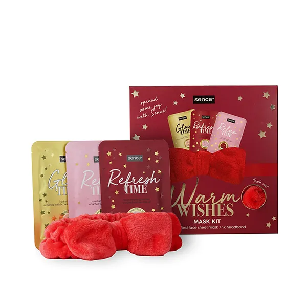 Комплект масок для лица Warm Wishes Sence Beauty, 4 UD
Комплект масок для лица Warm Wishes Sence Beauty, 4 UD