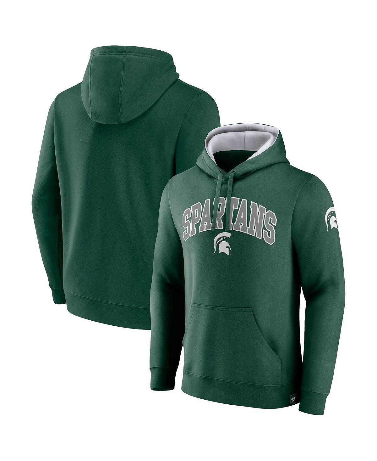 Мужская фирменная зеленая толстовка с капюшоном из твила michigan state spartans arch and logo tackle tackle Fanatics, зеленый
Мужская фирменная зеленая толстовка с капюшоном из твила michigan state spartans arch and logo tackle tackle Fanatics, зеленый