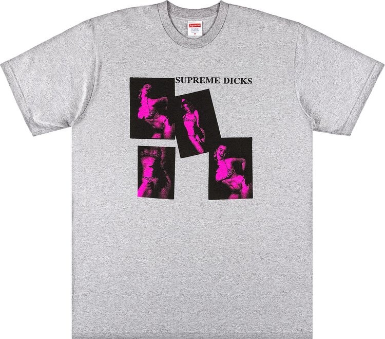 Футболка Supreme Dicks Tee 'Heather Grey', серый
Футболка Supreme Dicks Tee 'Heather Grey', серый