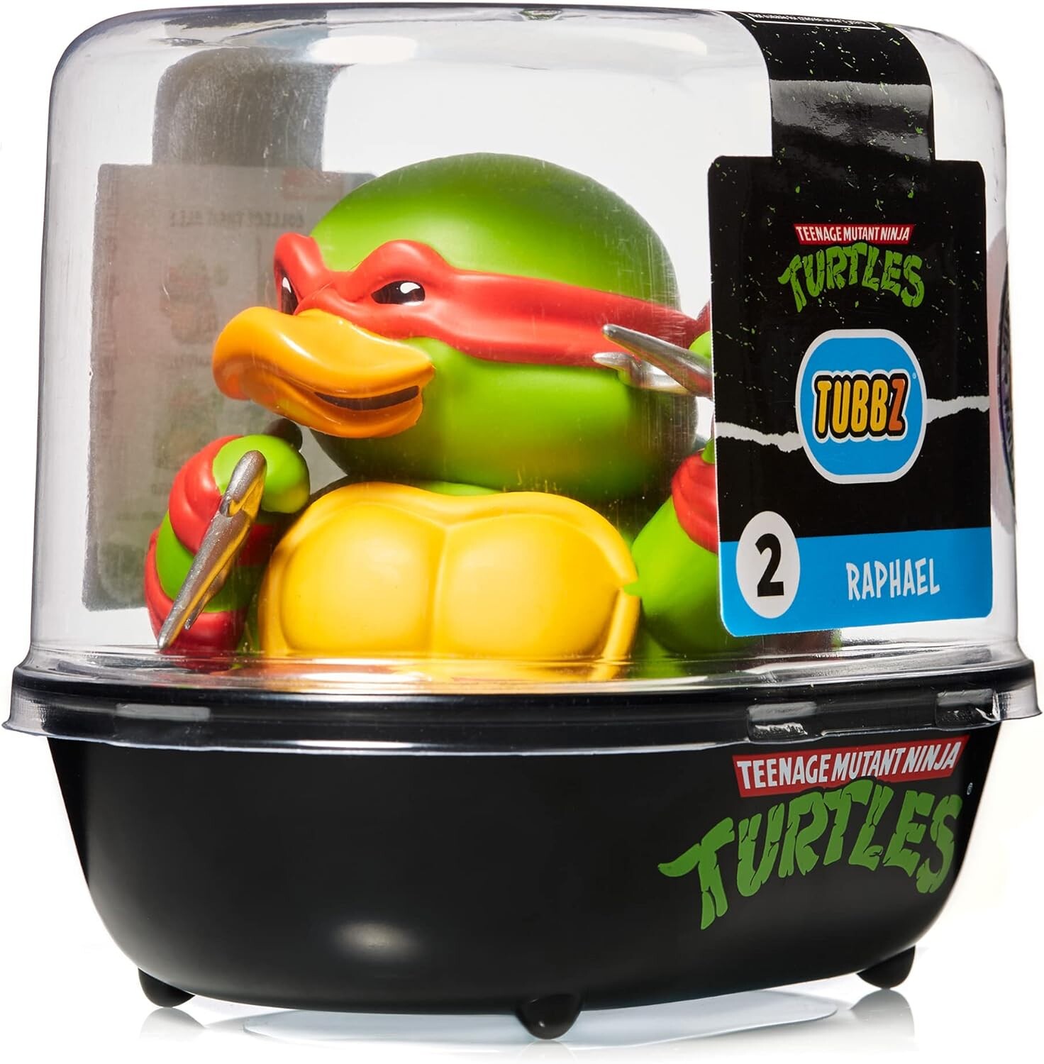 Виниловая фигурка-утка Tubbz Teenage Mutant Ninja Turtles, Raphael, 9 см
Виниловая фигурка-утка Tubbz Teenage Mutant Ninja Turtles, Raphael, 9 см