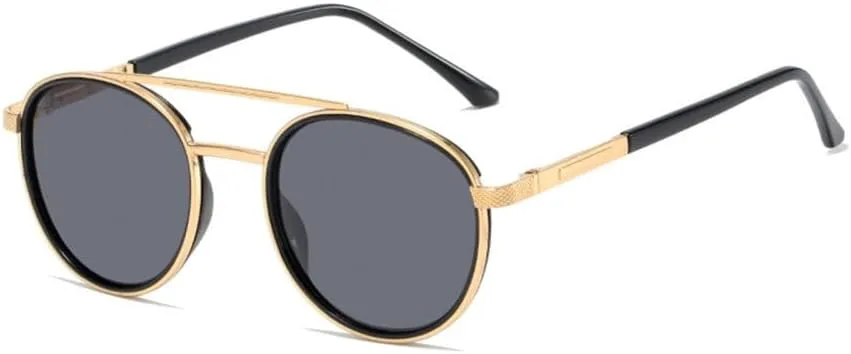 Солнцезащитные очки LVTFCO в стиле ретро, круглые, для мужчин и женщин, модные, металлические, винтажные, панк, женские, с защитой от УФ-излучения UV400, C2 Gold
Солнцезащитные очки LVTFCO в стиле ретро, круглые, для мужчин и женщин, модные, металлические, винтажные, панк, женские, с защитой от УФ-излучения UV400, C2 Gold