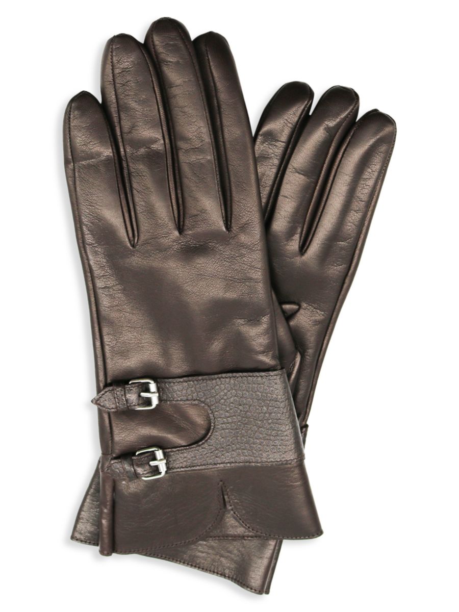 Кожаные перчатки с поясом Portolano, цвет Teak
Кожаные перчатки с поясом Portolano, цвет Teak