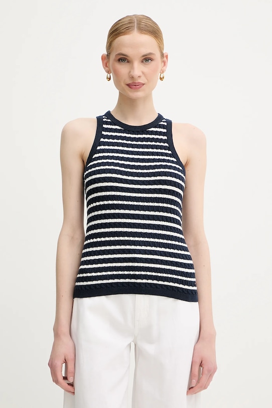 Хлопковая жилетка Tommy Hilfiger, темно-синий
Хлопковая жилетка Tommy Hilfiger, темно-синий