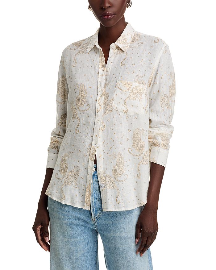 Чарли Рубашка с принтом гепарда Rails, слоновая кость/кремовый
Чарли Рубашка с принтом гепарда Rails, слоновая кость/кремовый