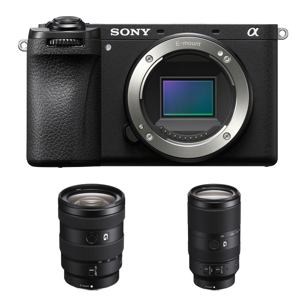 Беззеркальная камера Sony a6700 Mirrorless Camera with 16-55mm and 70-350mm Lens Kit
Беззеркальная камера Sony a6700 Mirrorless Camera with 16-55mm and 70-350mm Lens Kit
