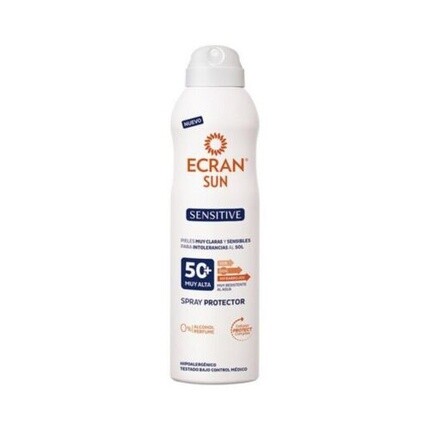 Солнцезащитный спрей Sensitive SPF 50+ 250мл Ecran
Солнцезащитный спрей Sensitive SPF 50+ 250мл Ecran