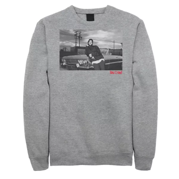 Большой и высокий парень в капюшоне, опирающийся на флисовую толстовку Impala Licensed Character, серый
Большой и высокий парень в капюшоне, опирающийся на флисовую толстовку Impala Licensed Character, серый