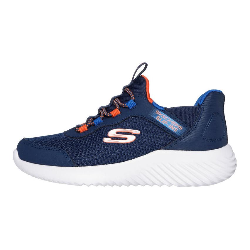 Skechers Slip Ins Bounder Brisk Burst Low top детские беговые кроссовки Blue
Skechers Slip Ins Bounder Brisk Burst Low top детские беговые кроссовки Blue