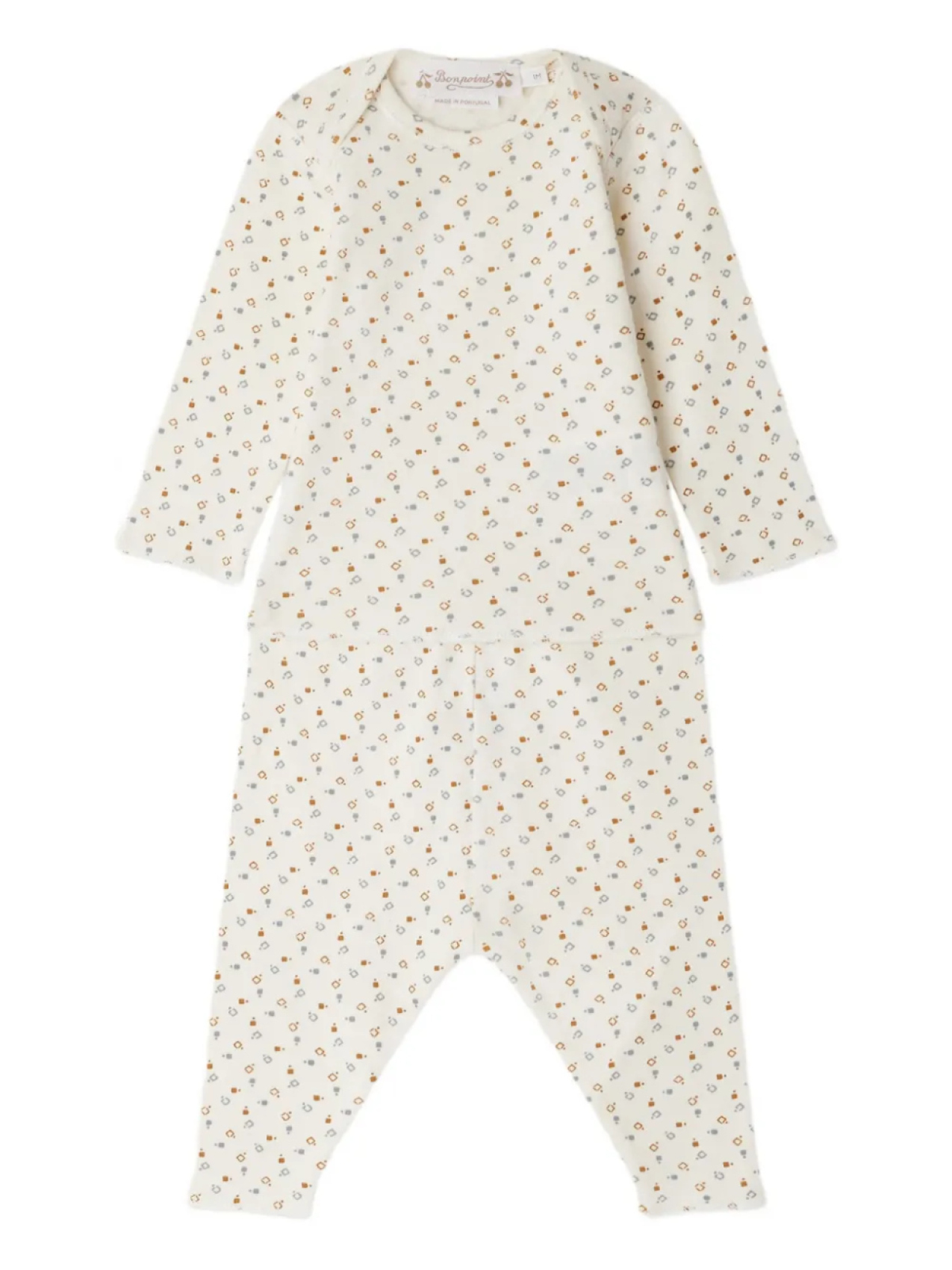 Пижама Bonpoint Timi с цветочным принтом, нейтральный
Пижама Bonpoint Timi с цветочным принтом, нейтральный