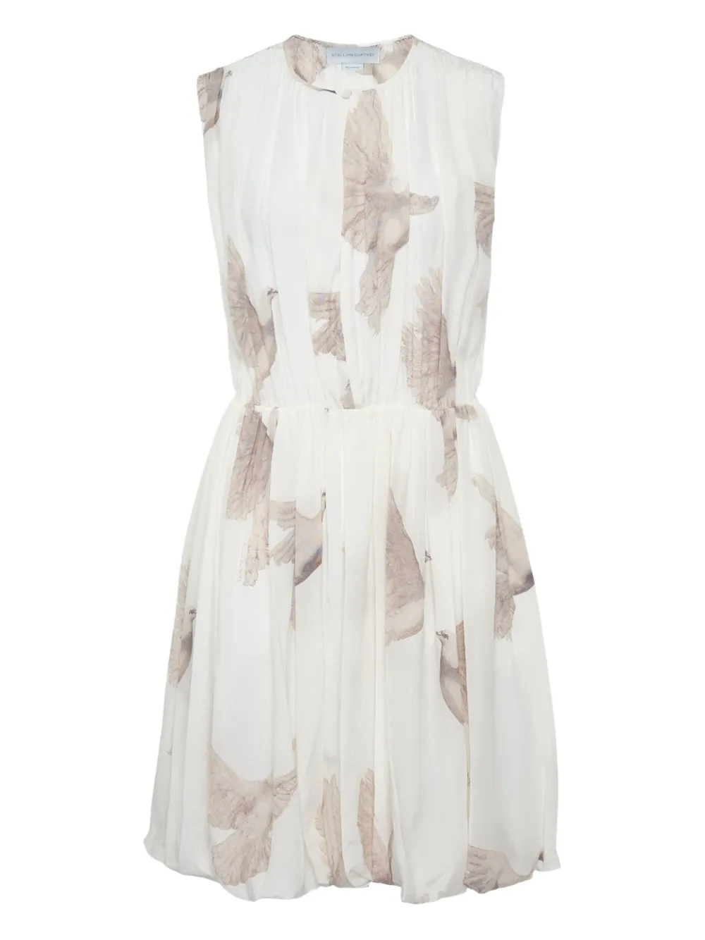 Платье миди со сборками и принтом птиц STELLA MCCARTNEY, нейтральный
Платье миди со сборками и принтом птиц STELLA MCCARTNEY, нейтральный