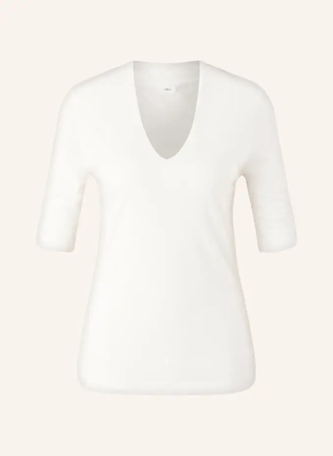 Футболка S.Oliver Black Label, экрю
Футболка S.Oliver Black Label, экрю