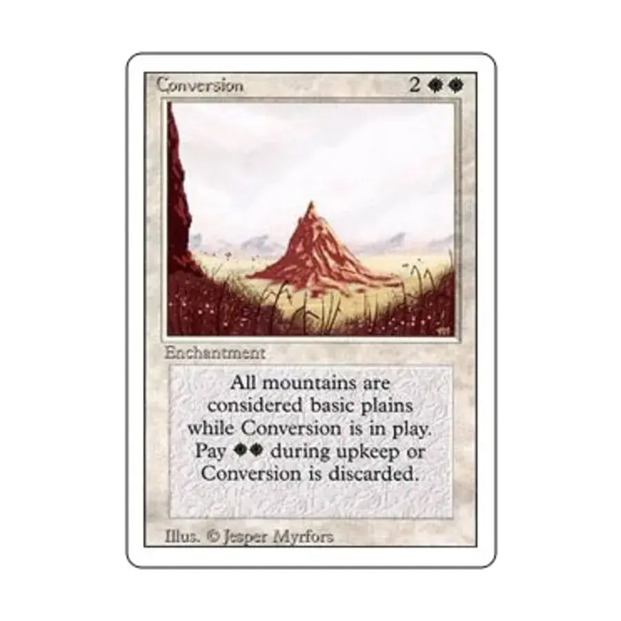 CCG Конверсия (U), MTG - 3rd Edition (Revised)
CCG Конверсия (U), MTG - 3rd Edition (Revised)