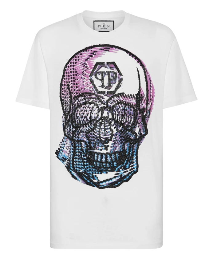 Футболка с круглым вырезом и черепом Philipp Plein, белый
Футболка с круглым вырезом и черепом Philipp Plein, белый