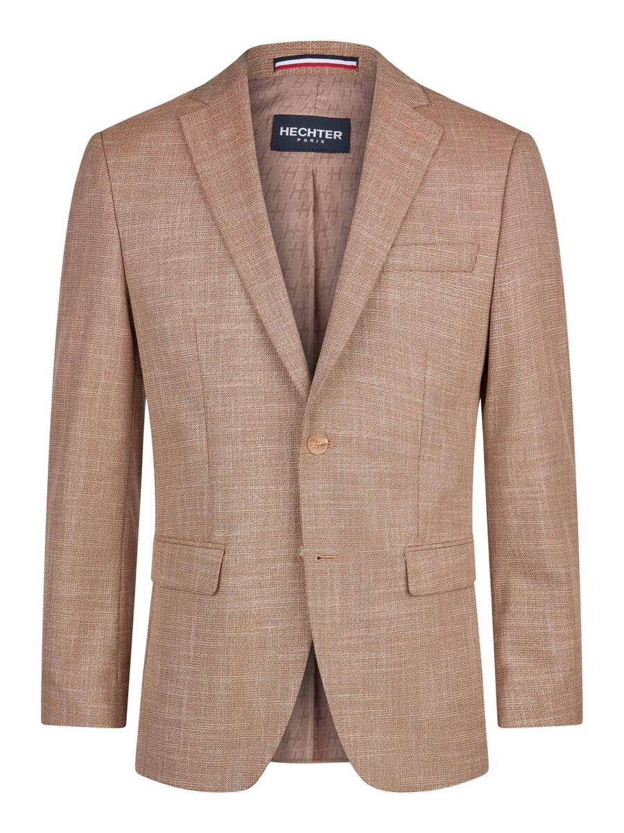 Деловой пиджак прямого кроя HECHTER PARIS, коричневый 
Деловой пиджак прямого кроя HECHTER PARIS, коричневый