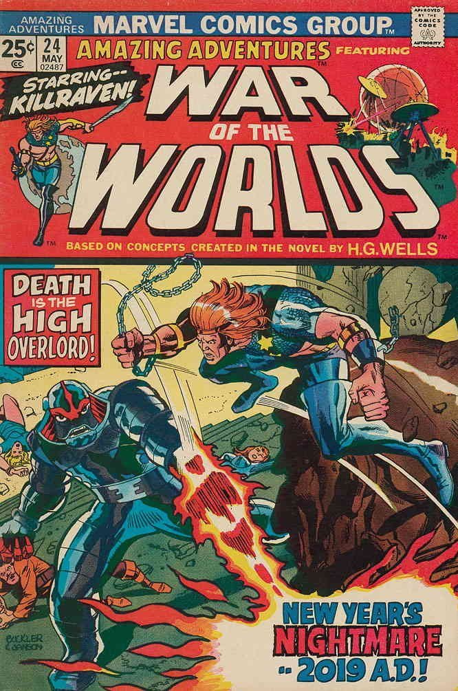 Amazing Adventures 24 War of the Worlds (Marvel Comics Group)
Amazing Adventures 24 War of the Worlds (Marvel Comics Group)