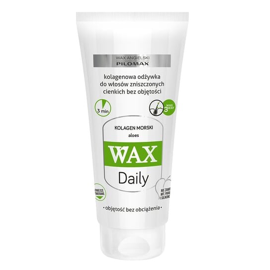 Коллагеновый кондиционер для поврежденных волос, 200 мл Pilomax Wax, Daily
Коллагеновый кондиционер для поврежденных волос, 200 мл Pilomax Wax, Daily