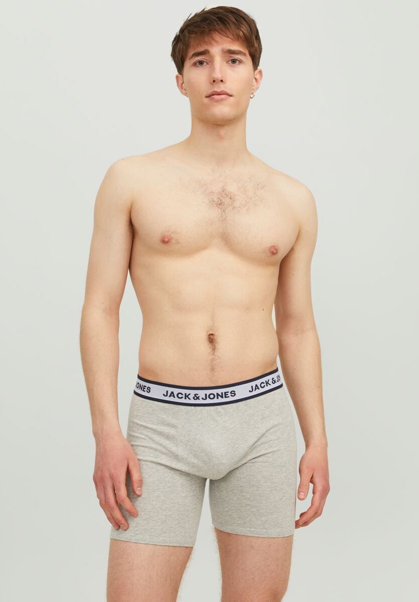 Трусики JACSOLID BOXER BRIEFS 3 PACK Jack & Jones, цвет light grey/melangepack white/navy blazer
Трусики JACSOLID BOXER BRIEFS 3 PACK Jack & Jones, цвет light grey/melangepack white/navy blazer