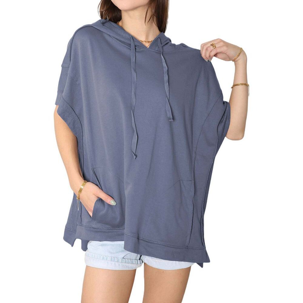 Женская толстовка с короткими рукавами-бойфрендами Anna-Kaci, цвет Slate
Женская толстовка с короткими рукавами-бойфрендами Anna-Kaci, цвет Slate