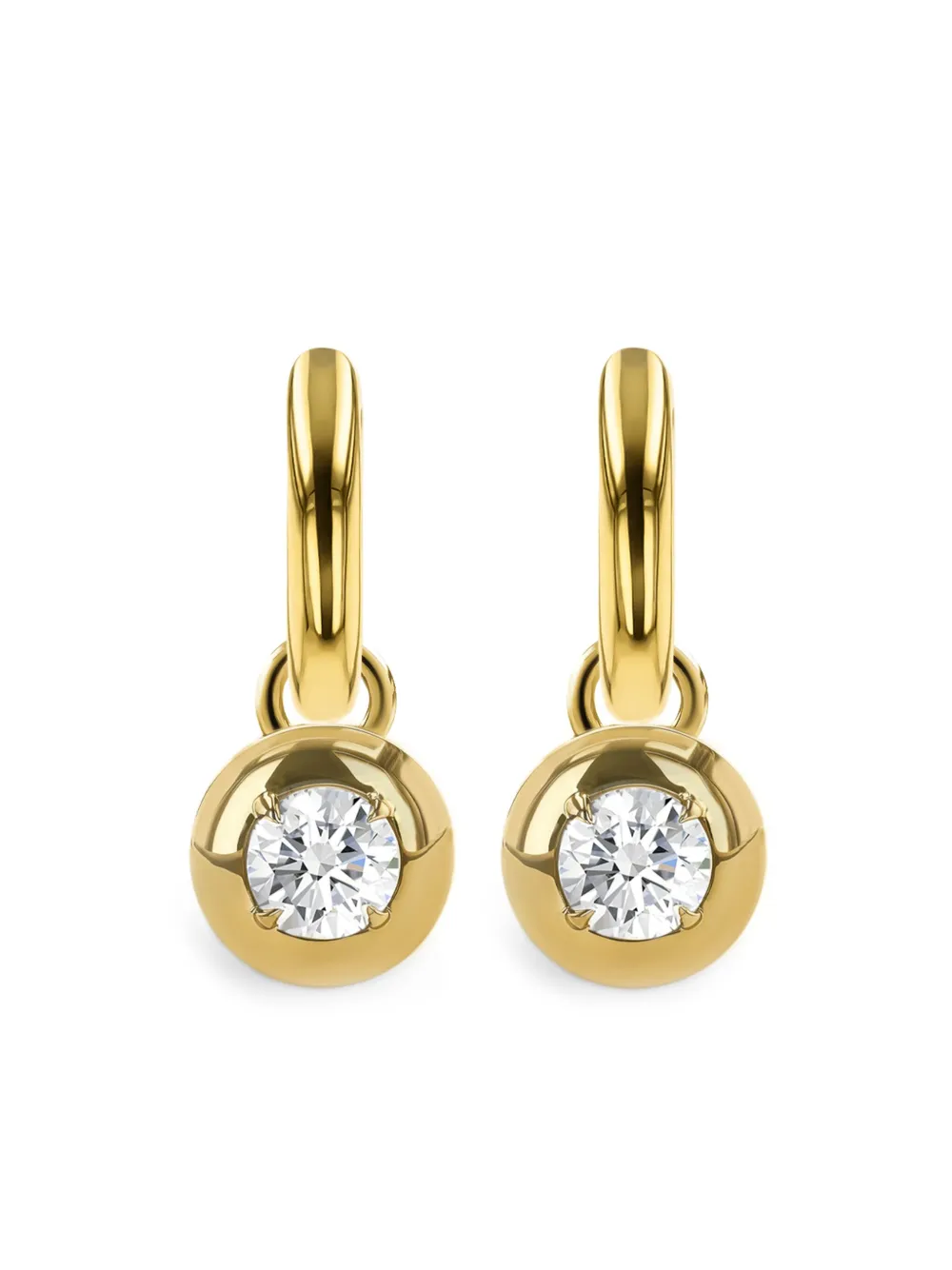 Серьги Small Skimming Stone из желтого золота с бриллиантами Pragnell, золотой
Серьги Small Skimming Stone из желтого золота с бриллиантами Pragnell, золотой