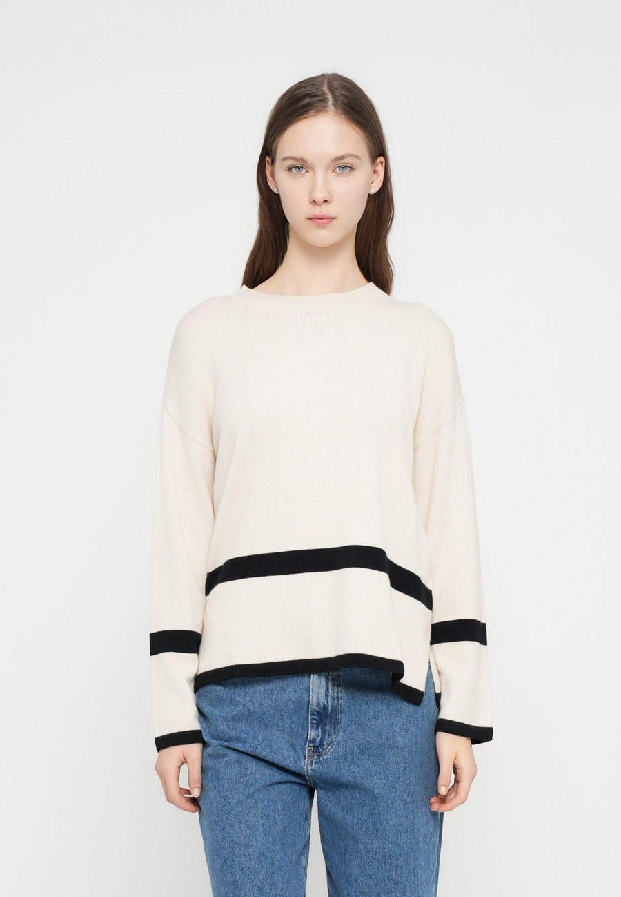 Джемпер VILA VIRIL O NECK OVERSIZE, Super Light Natural/Black/Black
Джемпер VILA VIRIL O NECK OVERSIZE, Super Light Natural/Black/Black