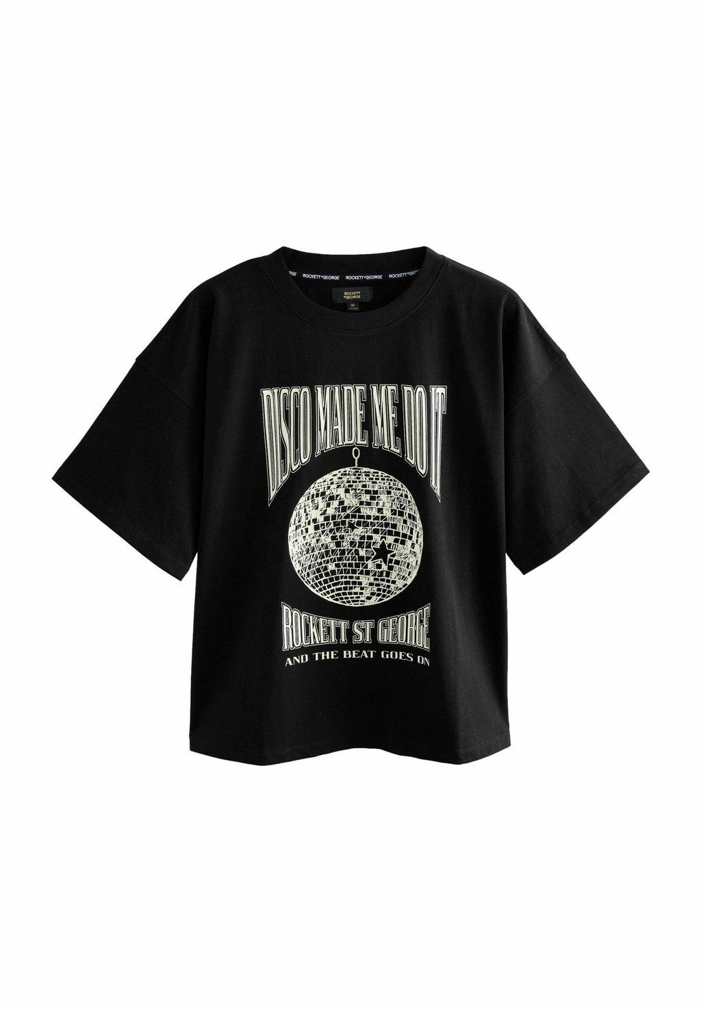 Футболка с принтом DISCO Rockett St George, черный
Футболка с принтом DISCO Rockett St George, черный