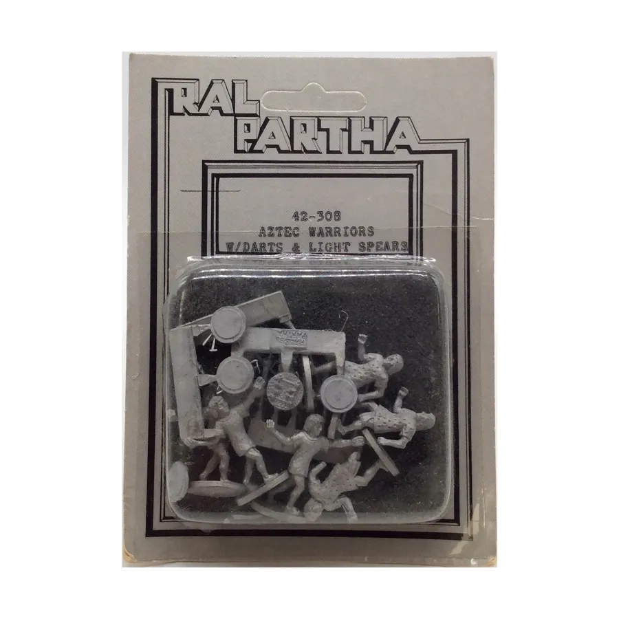 Ацтекские воины с дротиками и легкими копьями (6), Historicals (Grey Cards)
Ацтекские воины с дротиками и легкими копьями (6), Historicals (Grey Cards)
