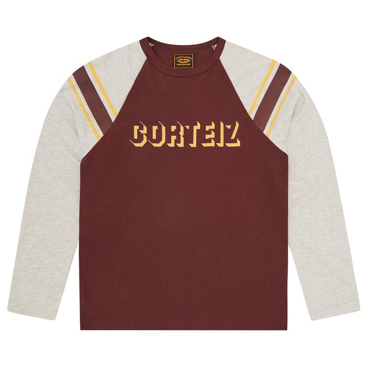Лонгслив Corteiz 97 Heavyweight Raglan Long-Sleeve, Burgundy 
Лонгслив Corteiz 97 Heavyweight Raglan Long-Sleeve, Burgundy