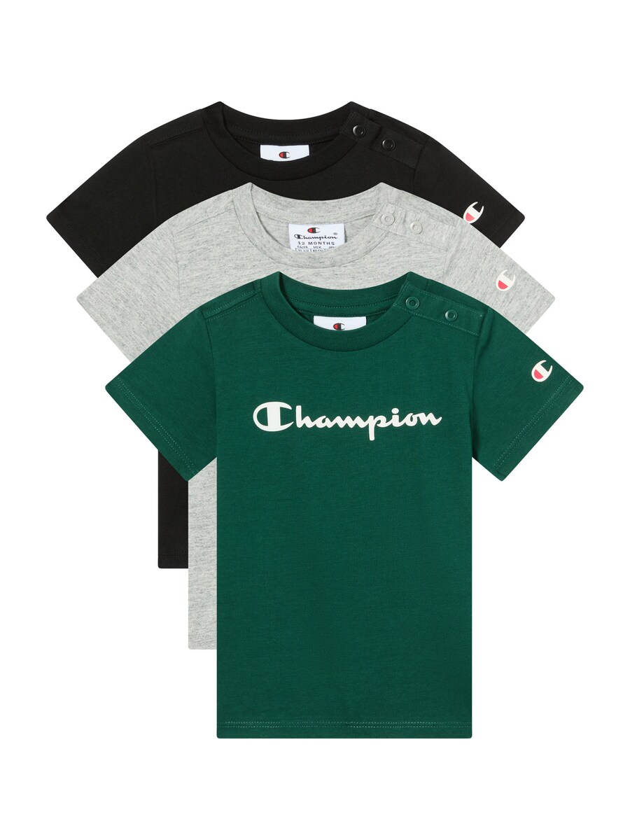 Рубашка Champion Authentic Athletic Apparel, серый/темно-зеленый/черный
Рубашка Champion Authentic Athletic Apparel, серый/темно-зеленый/черный