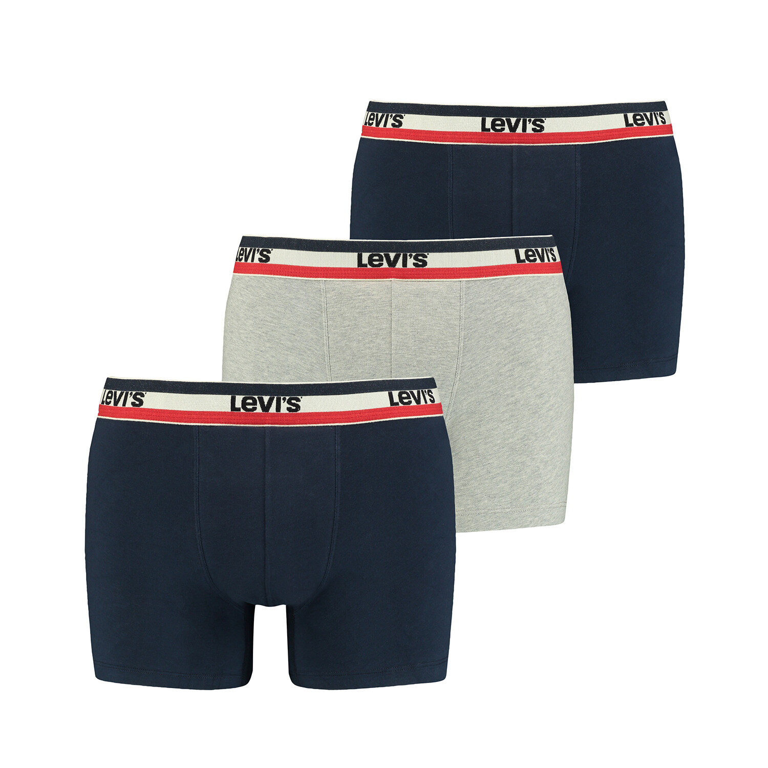 Боксеры Levi´s Boxershorts LEVIS Men Sprtswr Logo Boxer 3P, цвет Navy / Grey Melange
Боксеры Levi´s Boxershorts LEVIS Men Sprtswr Logo Boxer 3P, цвет Navy / Grey Melange