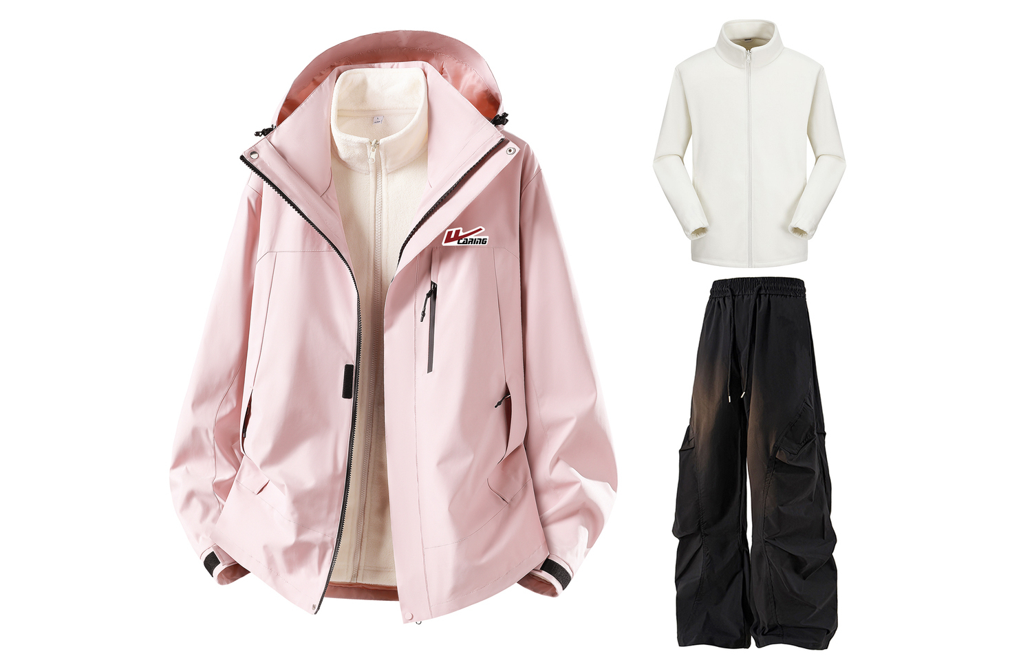 Ветровка Unisex WARRIOR, розовый+черный (3 pack diy badge)
Ветровка Unisex WARRIOR, розовый+черный (3 pack diy badge)