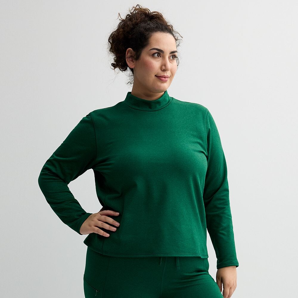 Теплый топ с воротником-стойкой Tek Gear больших размеров TEKGEAR, цвет Rugged Green
Теплый топ с воротником-стойкой Tek Gear больших размеров TEKGEAR, цвет Rugged Green