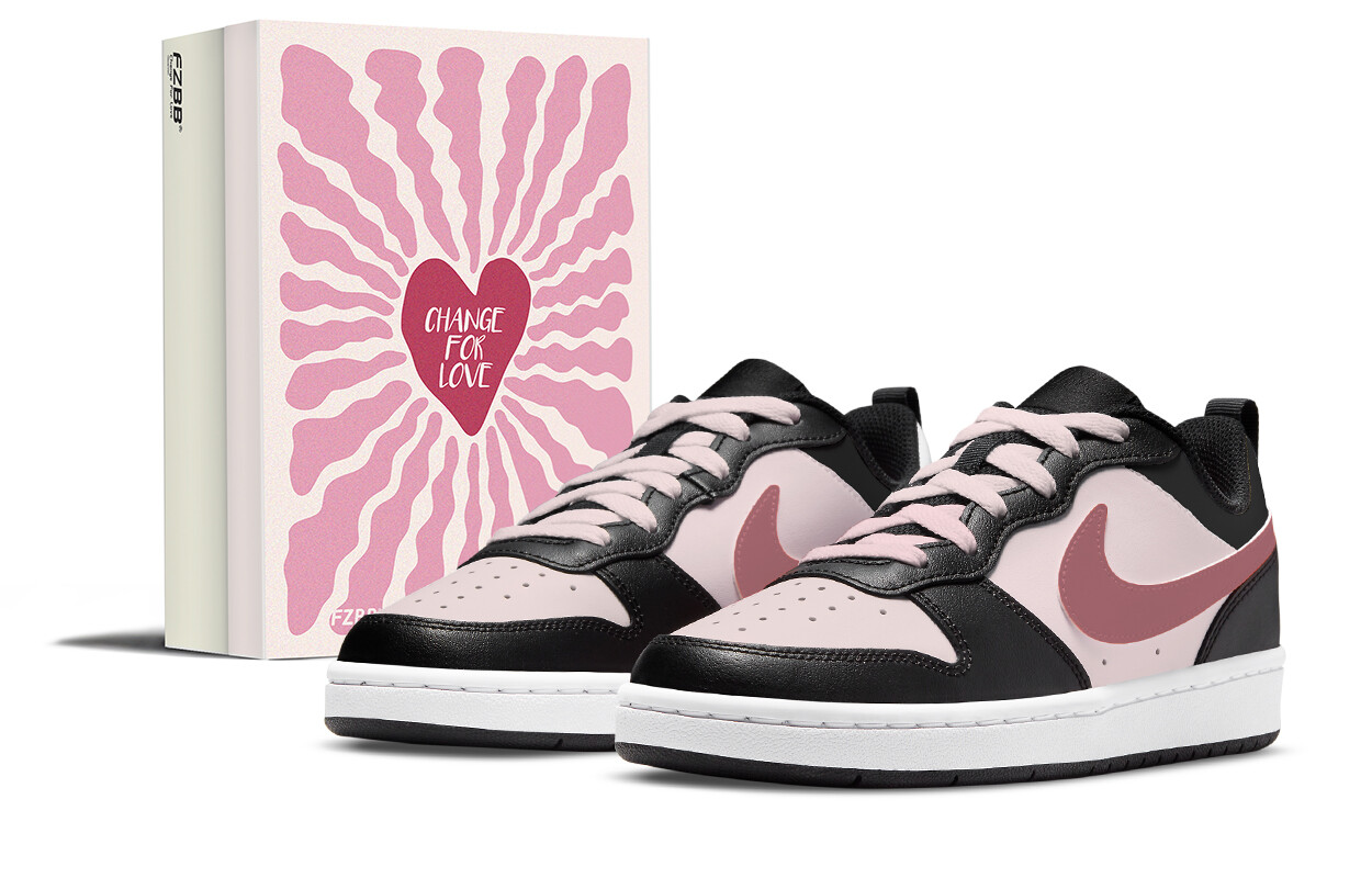 Кроссовки Nike Court Borough Kids' Skateboarding Shoes Grade School, черный/розовый
Кроссовки Nike Court Borough Kids' Skateboarding Shoes Grade School, черный/розовый