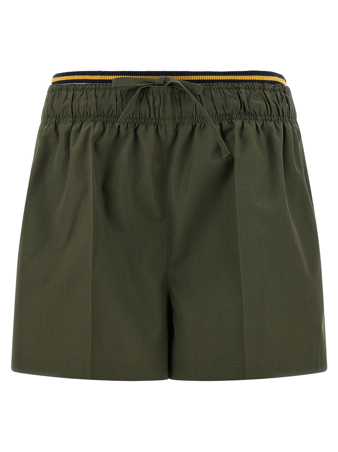 Двуслойные эластичные шорты Prada, зеленый
Двуслойные эластичные шорты Prada, зеленый