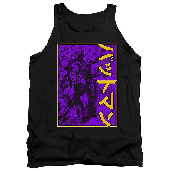 Футболка-майка Batman с большим принтом в стиле кандзи Licensed Character
Футболка-майка Batman с большим принтом в стиле кандзи Licensed Character