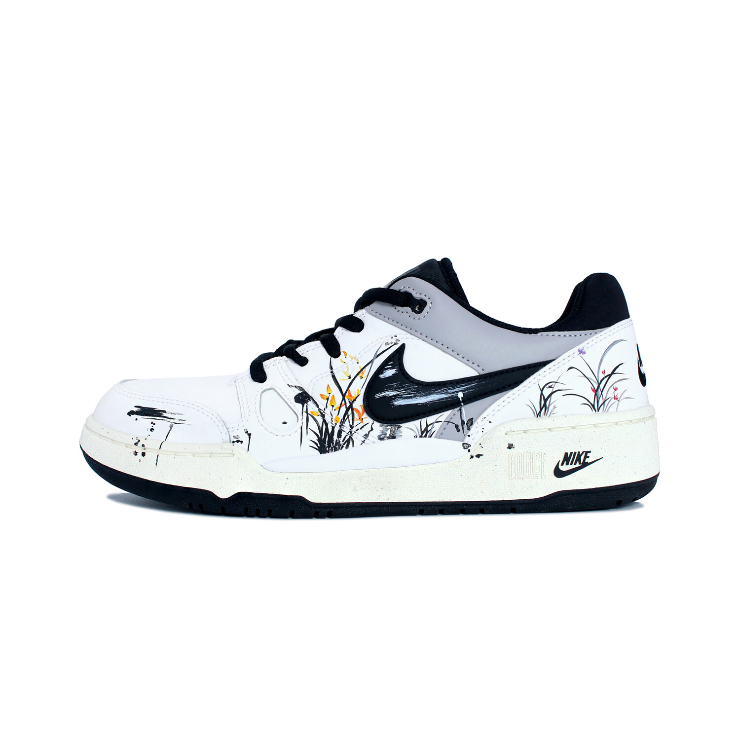 Кроссовки Nike Full Force Skateboarding Shoes Men Low-top Grey/white, серый/белый
Кроссовки Nike Full Force Skateboarding Shoes Men Low-top Grey/white, серый/белый