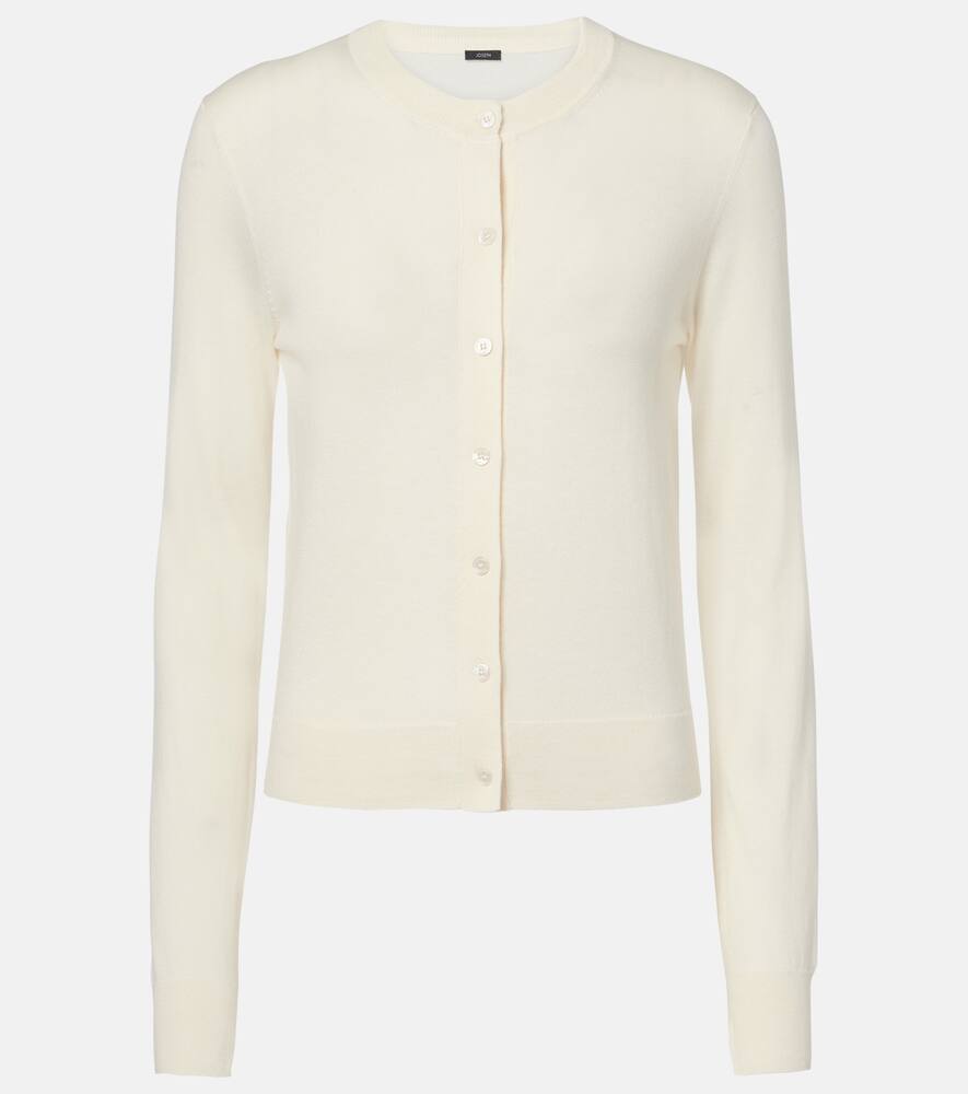 Кардиган из хлопка, кашемира и шелка Joseph, Ivory
Кардиган из хлопка, кашемира и шелка Joseph, Ivory