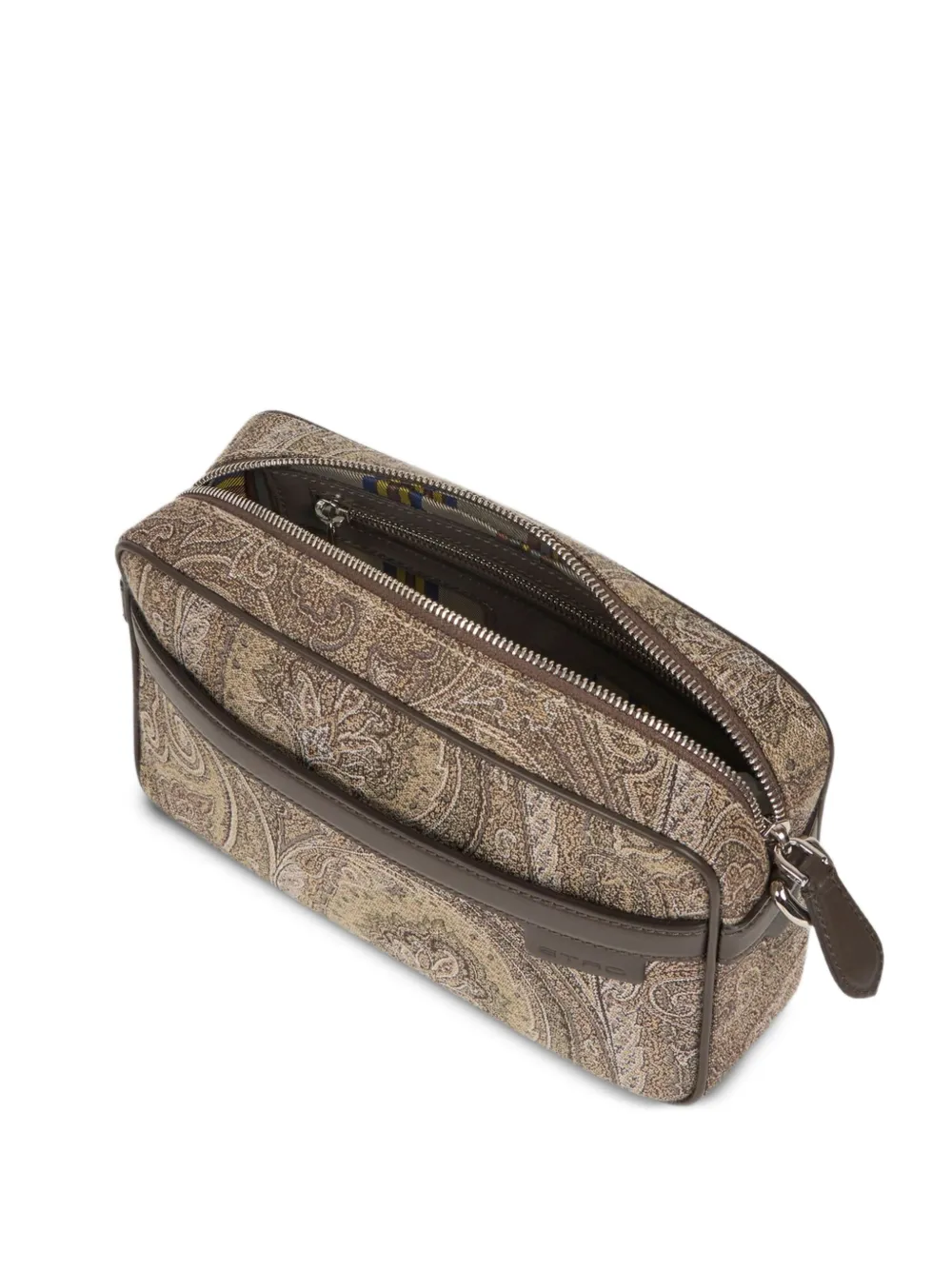 Сумка через плечо с жаккардовым узором пейсли ETRO, коричневый
Сумка через плечо с жаккардовым узором пейсли ETRO, коричневый